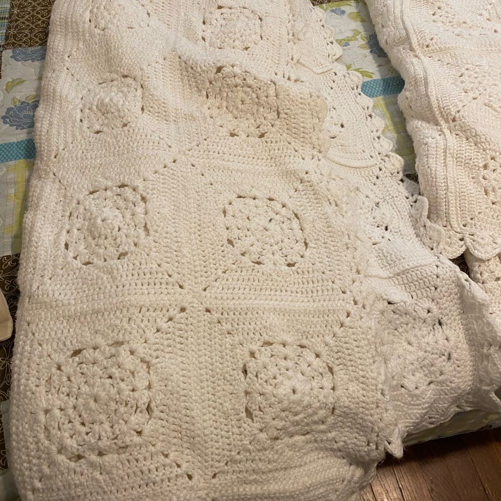 Two handmade quilts
